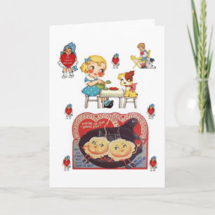 Valentijnsdag Wenskaart Feestdagen Kaart