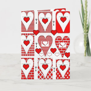 Valentijnsdag Wenskaart Feestdagen Kaart