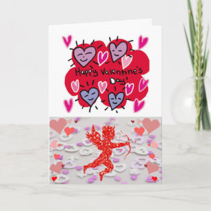 Valentijnsdag Wenskaart Feestdagen Kaart