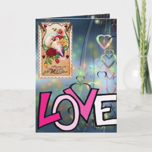 Valentijnsdag Wenskaart Feestdagen Kaart