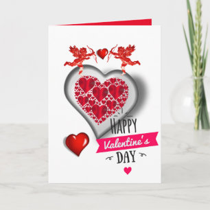 Valentijnsdag Wenskaart Feestdagen Kaart