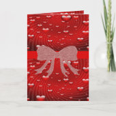 Valentijnsdag Wenskaart Feestdagen Kaart (Voorkant)