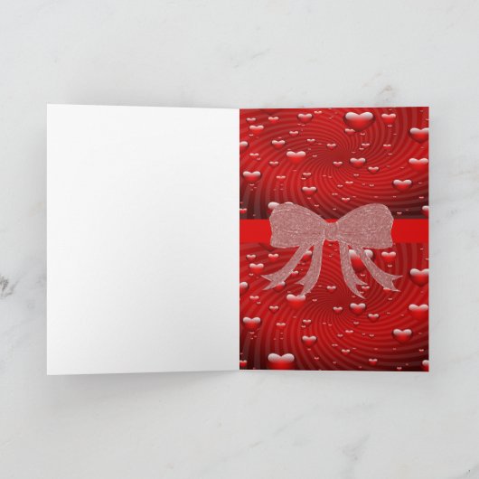 Valentijnsdag Wenskaart Feestdagen Kaart (Binnen)