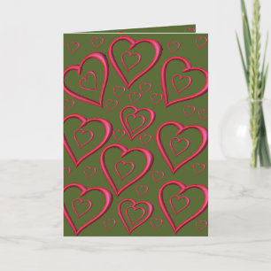 Valentijnsdag Wenskaart Feestdagen Kaart