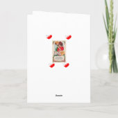 Valentijnsdag Wenskaart Feestdagen Kaart (Achterkant)