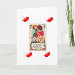 Valentijnsdag Wenskaart Feestdagen Kaart