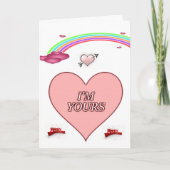 Valentijnsdag Wenskaart Feestdagen Kaart (Voorkant)