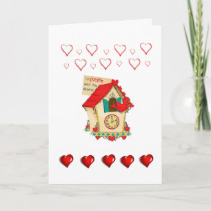 Valentijnsdag Wenskaart Feestdagen Kaart