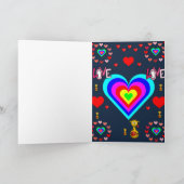 Valentijnsdag Wenskaart Feestdagen Kaart (Binnen)