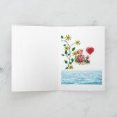 Valentijnsdag Wenskaart Feestdagen Kaart (Binnen)