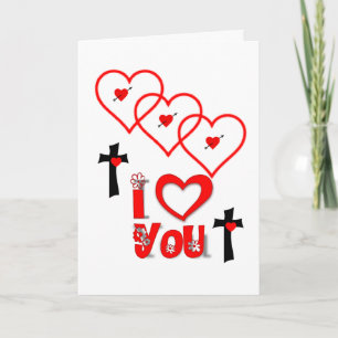 Valentijnsdag Wenskaart Feestdagen Kaart