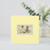 Valentijnsdag Wenskaart Feestdagenkaart (Staand voorkant)