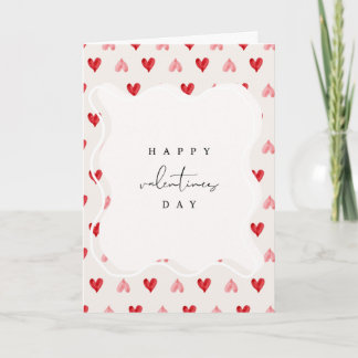 Valentijnsdag wenskaart kaart