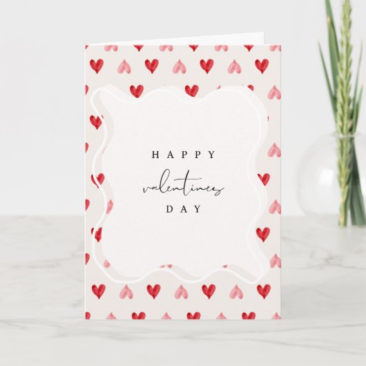 Valentijnsdag wenskaart kaart (Voorkant)