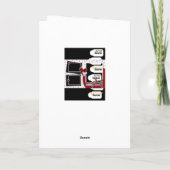 Valentijnsdag Wenskaart Kind Smile Love Feestdagen Kaart (Achterkant)