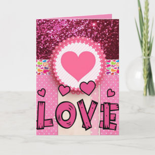 Valentijnsdag Wenskaart Love Feestdagen Kaart