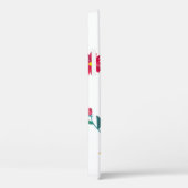 Valentijnsdag wenskaart met hart, bloem Case-Mate iPhone case (Achterkant / Rechts)