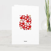 Valentijnsdag Wenskaart Paris Frankrijk Feestdagen Kaart (Achterkant)