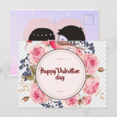 Valentijnsdag wenskaart Sweet-design Briefkaart (Voorkant / Achterkant)