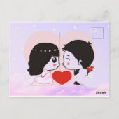 Valentijnsdag wenskaart Sweet-design Briefkaart (Achterkant)