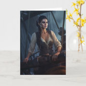 Valentijnsdag Werelds Einde Kaart (Gele Bloem)