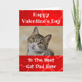 Valentijnsdag werpt beste kat pap ooit foto feestdagen kaart