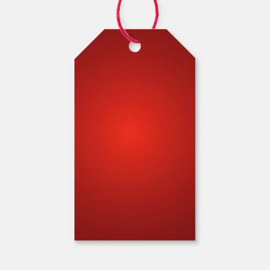 Valentijnsdag White Heart Cadeaulabel (Achterkant)