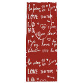 Valentijnsdag Wijn Cadeautas (Achterkant)