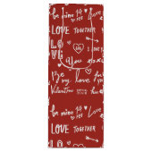 Valentijnsdag Wijn Cadeautas (Voorkant)