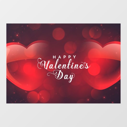 Valentijnsdag Windows Cling Raamsticker (Vel)