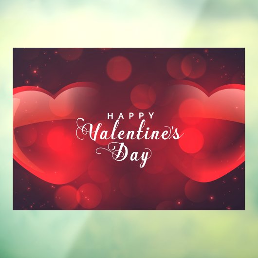 Valentijnsdag Windows Cling Raamsticker (Vel 3)