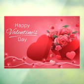 Valentijnsdag Windows Cling Raamsticker (Vel 3)