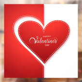 Valentijnsdag Windows Cling Raamsticker (Vel 2)