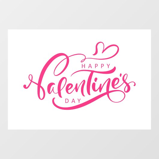 Valentijnsdag Windows Cling Raamsticker (Vel)