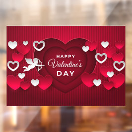 Valentijnsdag Windows Cling Raamsticker