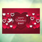 Valentijnsdag Windows Cling Raamsticker (Vel 3)