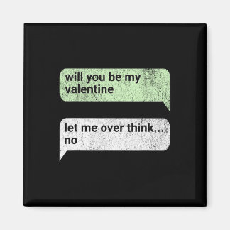 Valentijnsdag word jij mijn Valentijn chat 1 Magneet