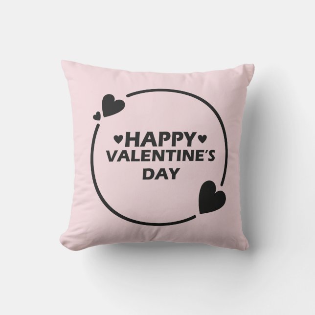 Valentijnsdag Worp Kussen (Voorkant)