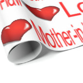 Valentijnsdag Wrapping Paper Love Mother in Law Cadeaupapier (Rol Hoek)