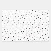 Valentijnsdag Wrapping Paper Set, Mini Hearts (Voorkant 3)