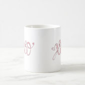 Valentijnsdag XOXO Design Mok (Center)