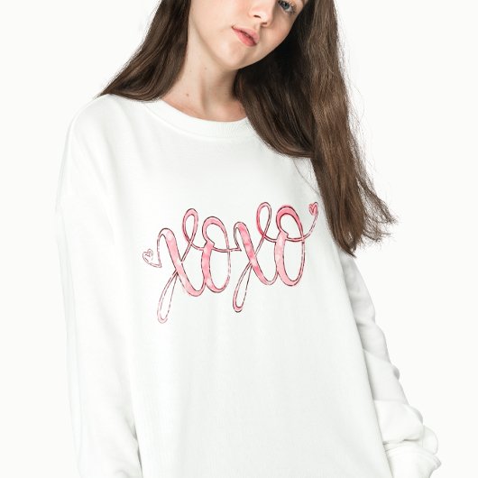 Valentijnsdag XOXO Design Sweatshirt