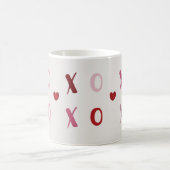 "Valentijnsdag XOXO" Koffiemok (Center)