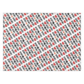 Valentijnsdag Xoxo Tafelkleed (Voorkant (Horizontaal))