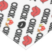 Valentijnsdag Xoxo Tafelkleed (Gekanteld)