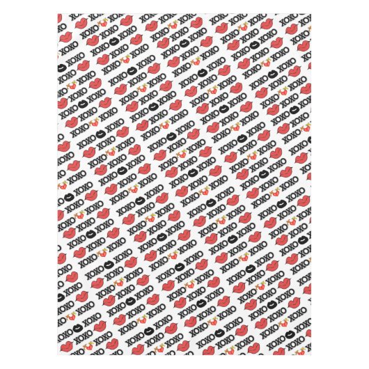 Valentijnsdag Xoxo Tafelkleed (Voorkant)