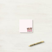 Valentijnsdag Yorkie Honden Post-it® Notes (Op bureau)