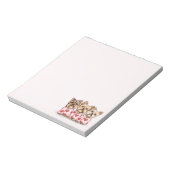 Valentijnsdag Yorkshire Terrier Dogs Notitieblok (Linkerzijde)