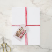 Valentijnsdag Yorkshire Terrier Honden Cadeaulabel (Met Touw)