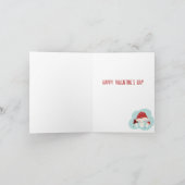 Valentijnsdag Zo paddenstoel in mijn Kaart (Binnen)